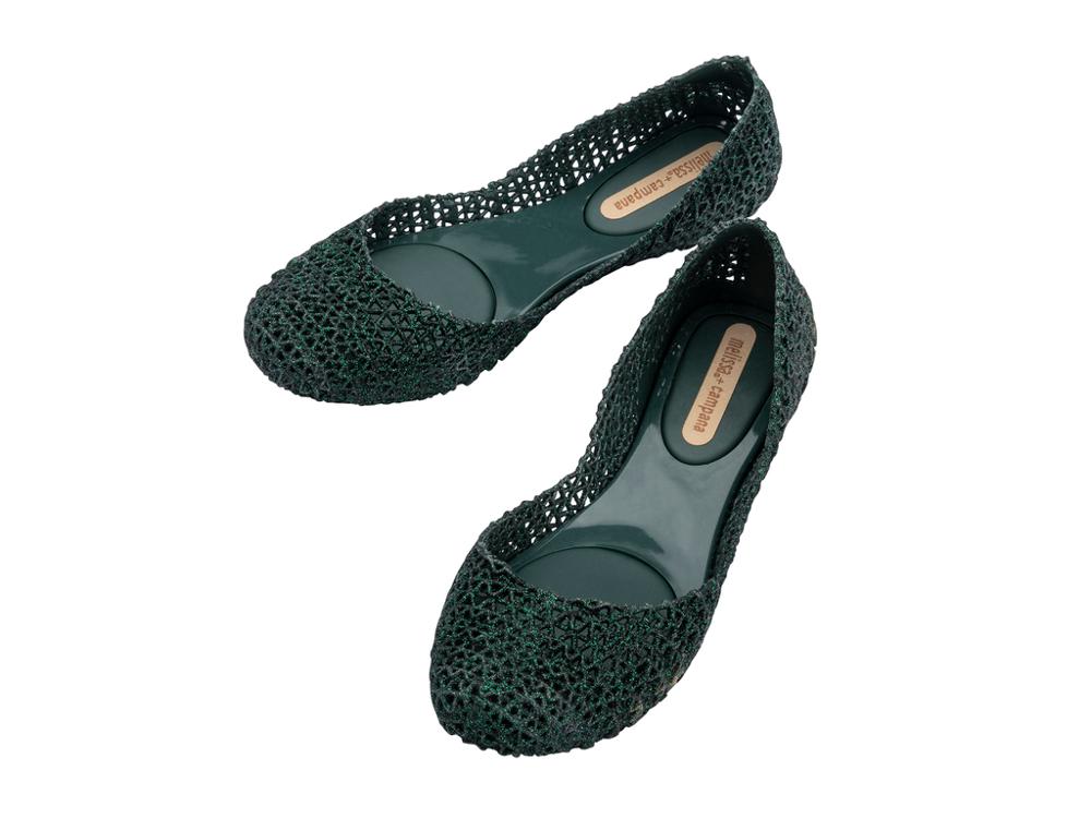 Chanclas de baño de mujer Melissa campana papel vii ad IPANEMA - Verde Verde-5