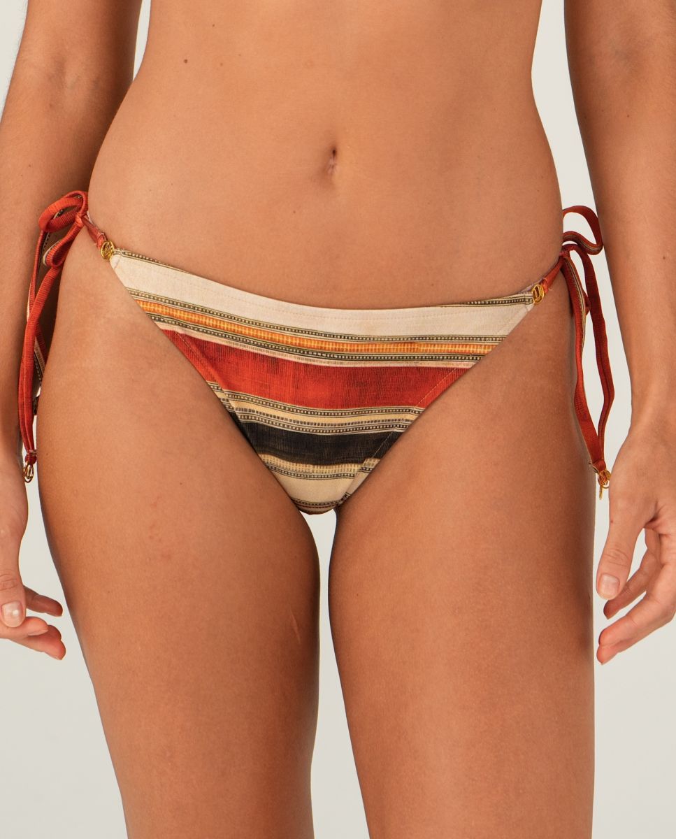 Braga de bikini con lazo estampada - Lua Morena - Multicolor Multicolor-1
