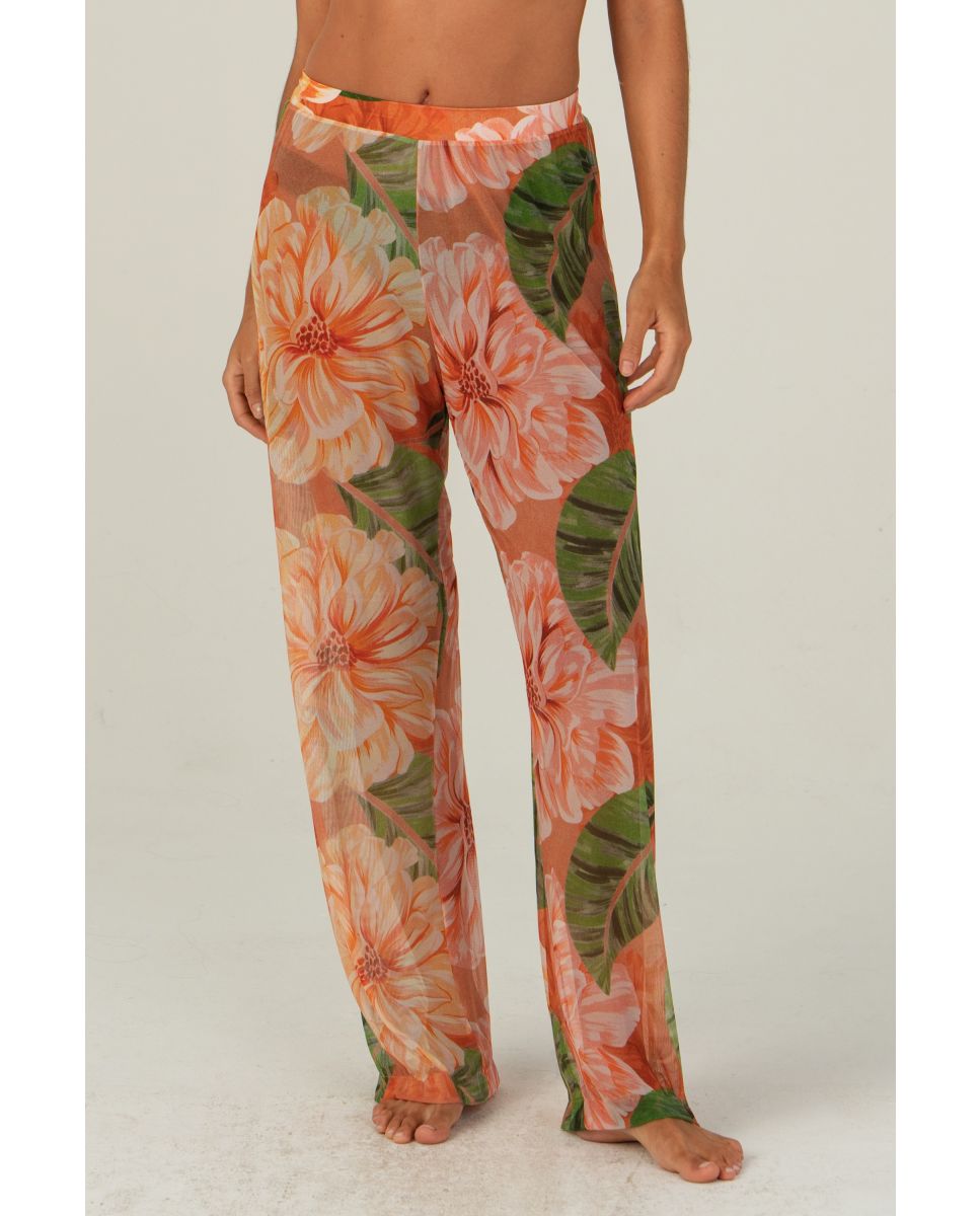 Lua Morena - Pantalones largos de playa de mujer.
