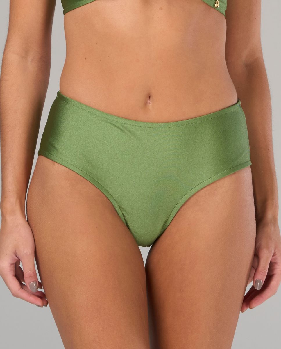 Braga de bikini culotte lisa - Lua Morena - Verde claro / Pistacho Verde claro / Pistacho-1