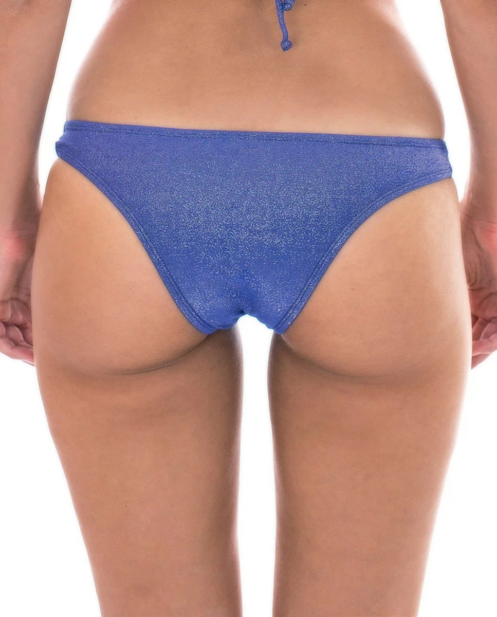 Braga de bikini brasileña lisa - Río de Sol - Azul Océano Azul Océano-2