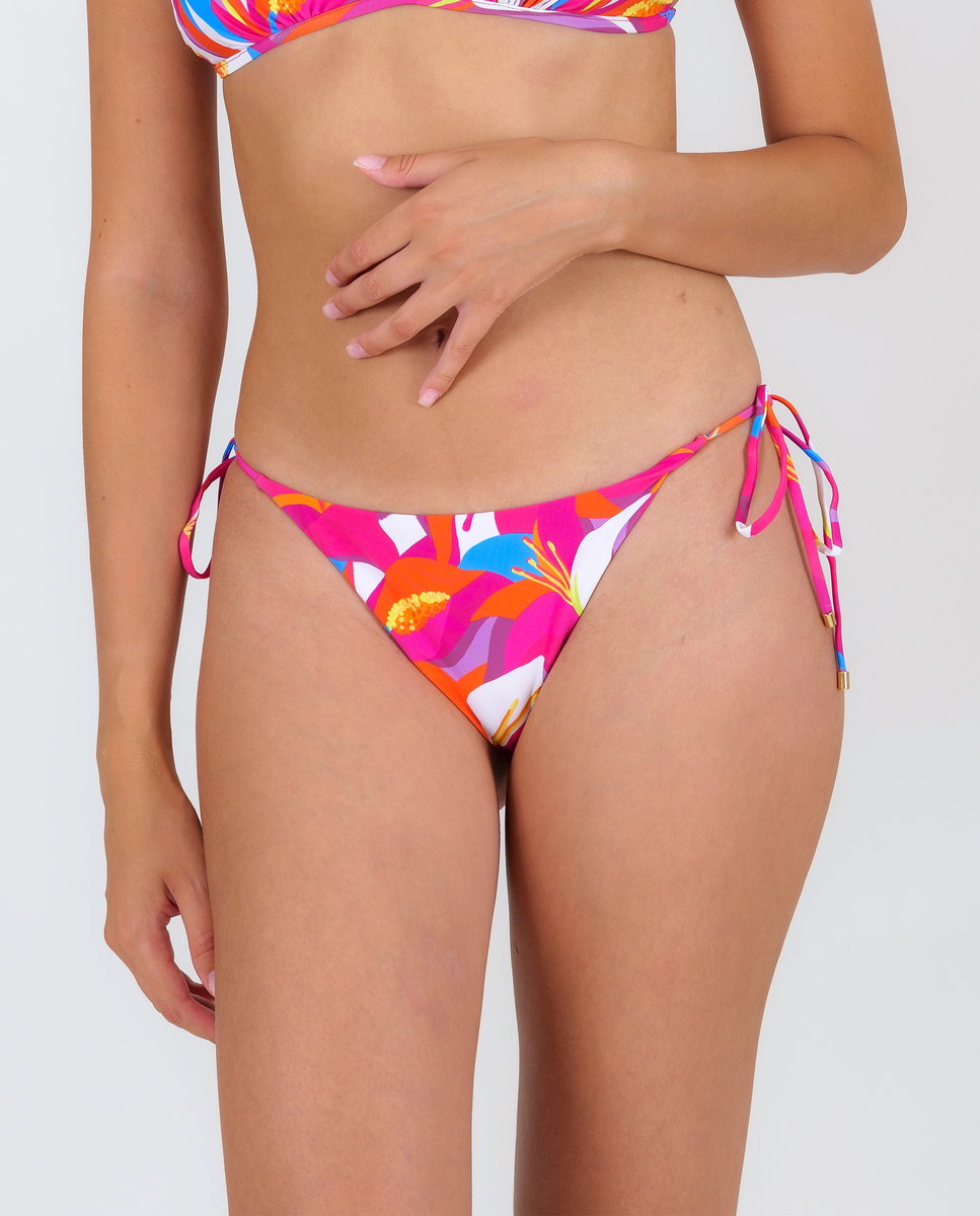 Braga de bikini con lazo estampada - Río de Sol - Brillo Brillo-1
