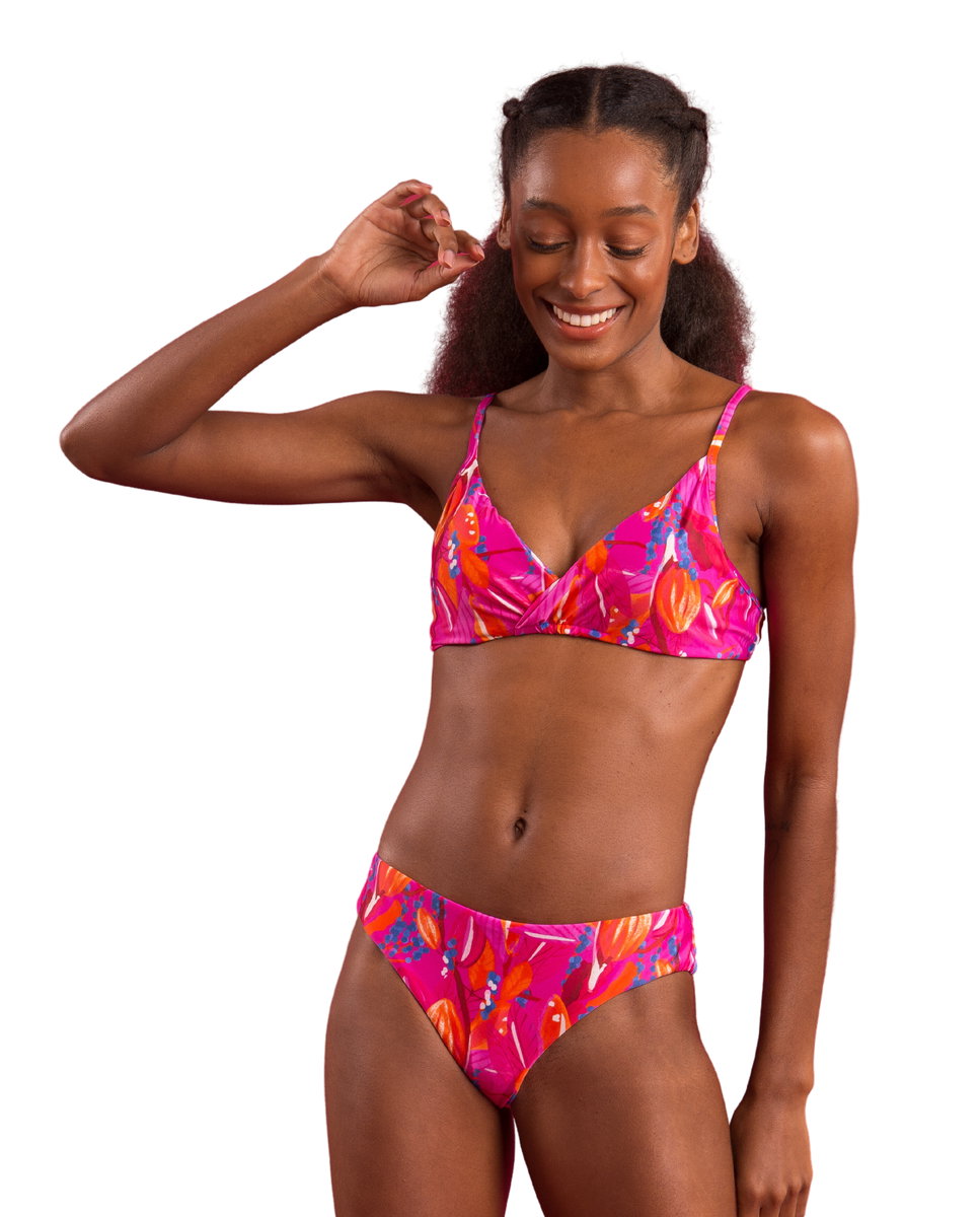 Top de bikini balconette estampado con relleno - Río de Sol - Brillo Brillo-4