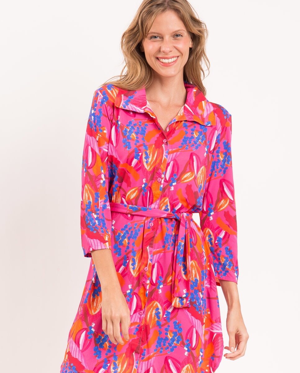 Caftan de playa de mujer - Río de Sol - Brillo Brillo-2