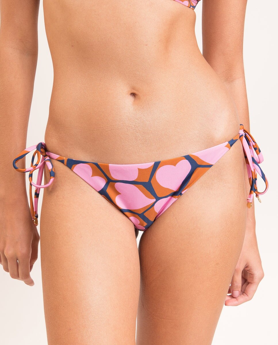 Braga de bikini con lazo estampada - Río de Sol - Brillo Brillo-1