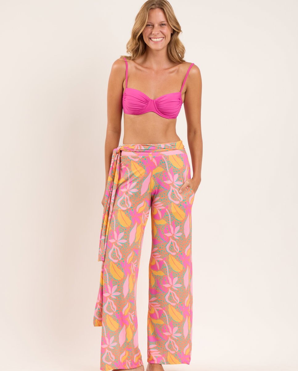 Pantalones largos de playa de mujer - Río de Sol - Brillo Brillo-2