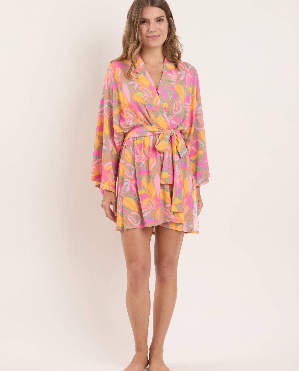 Caftan de playa de mujer - Río de Sol - Brillo Brillo-1