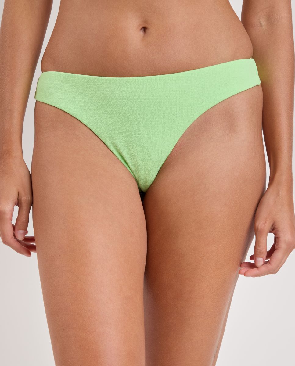 Braga de bikini brasileña lisa - Río de Sol - Verde menta Verde menta-1