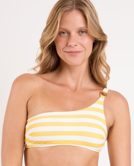 Imagen 0 de Top de bikini estampado con relleno