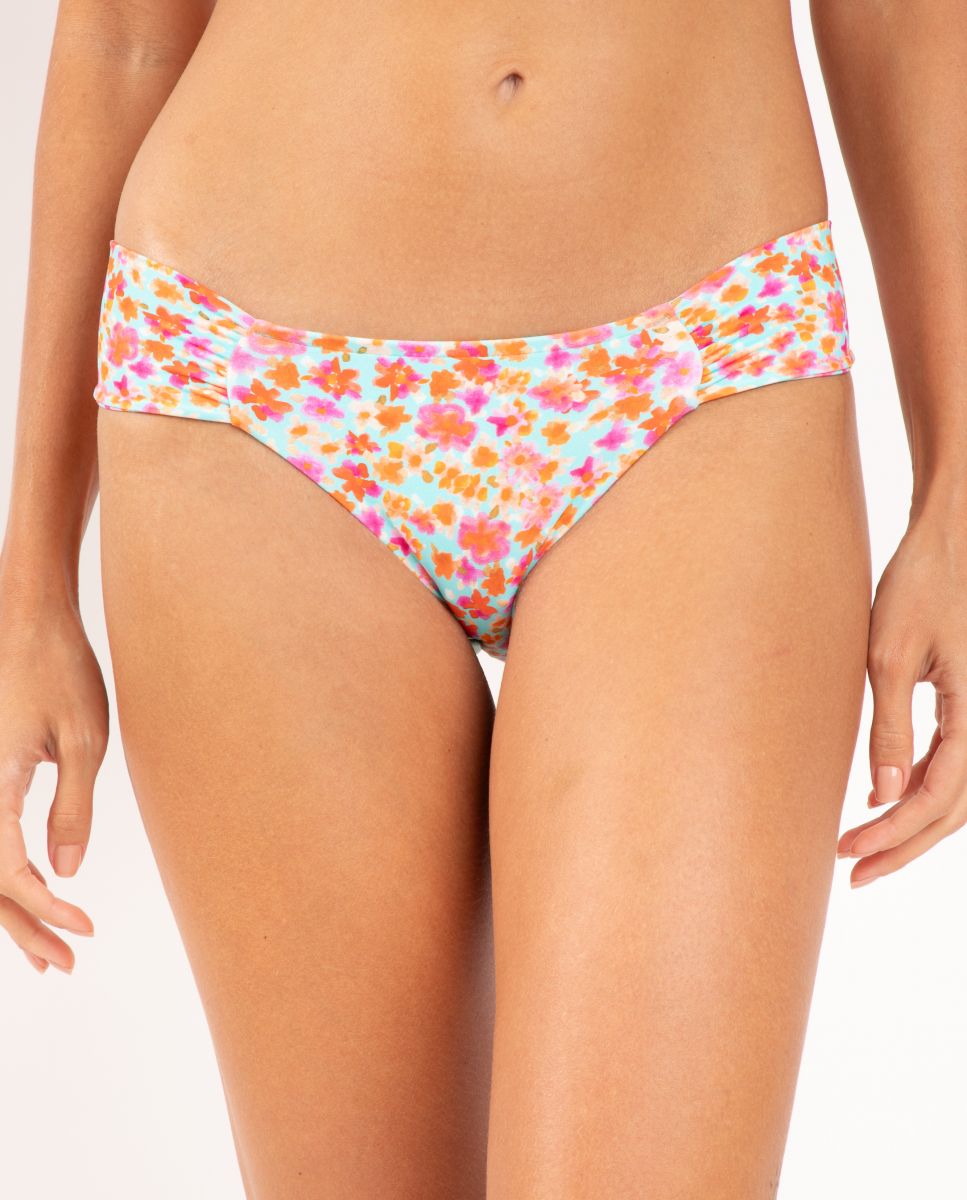 Braga de bikini brasileña estampada - Río de Sol - Rosa claro Rosa claro-1