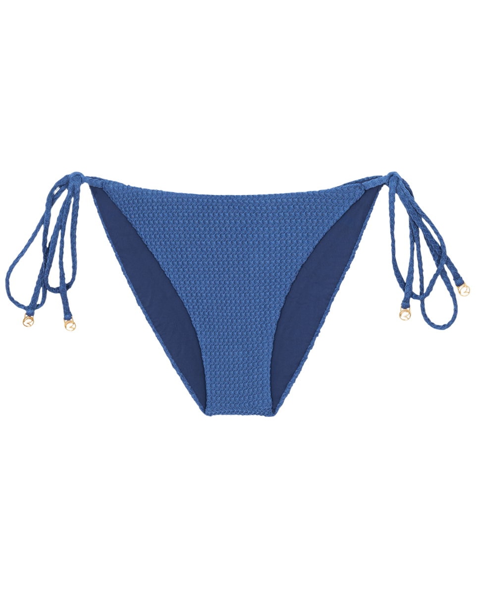 Braga de bikini clásica lisa - Río de Sol - Brillo Brillo-6