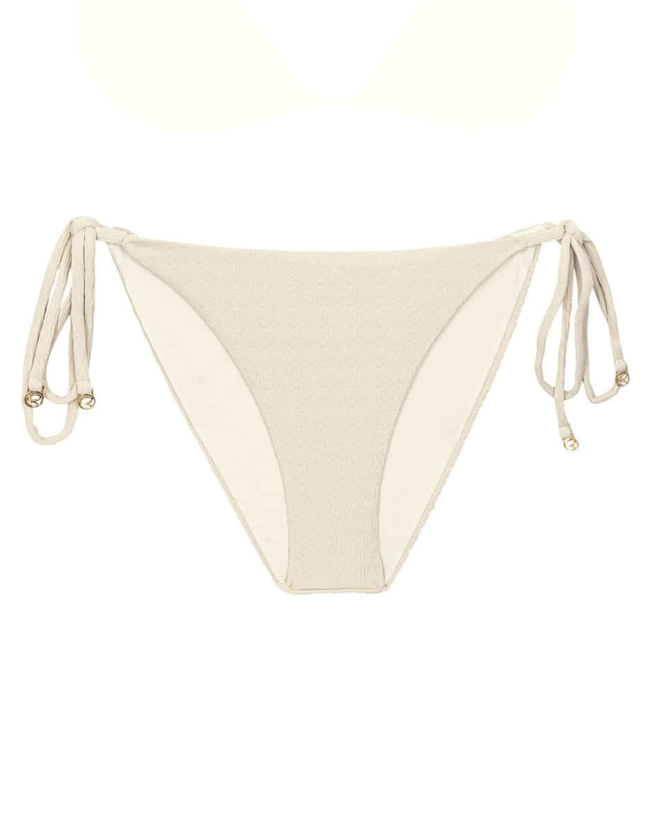 Braga de bikini clásica lisa - Río de Sol - Brillo Brillo-6