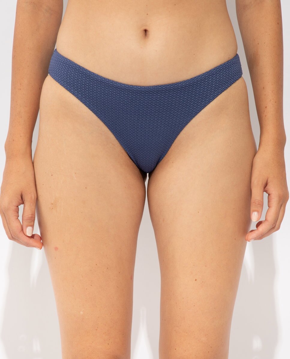 Imagen 0 de Braga de bikini clásica lisa Azul marino / Naranja