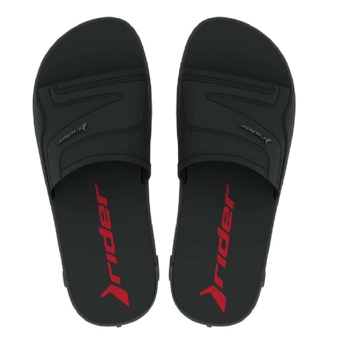 Imagen 0 de Chanclas de baño de hombre Rider rw plus slide ad RIDER Negro / Rojo