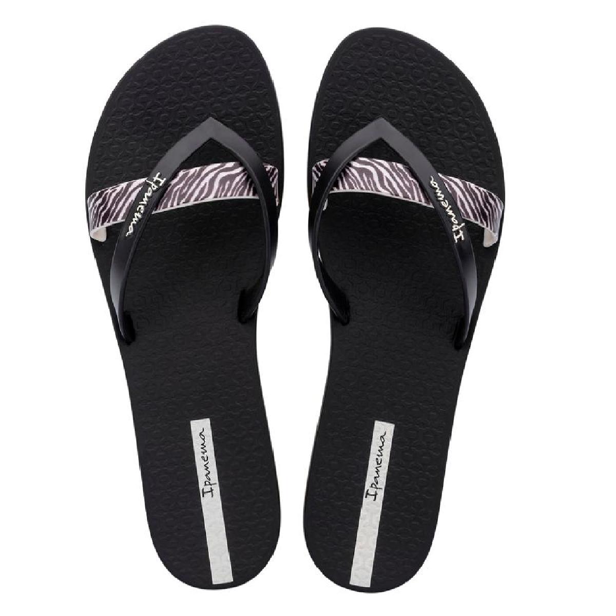 Ipanema Chanclas de baño de mujer kirei chic fem Negro