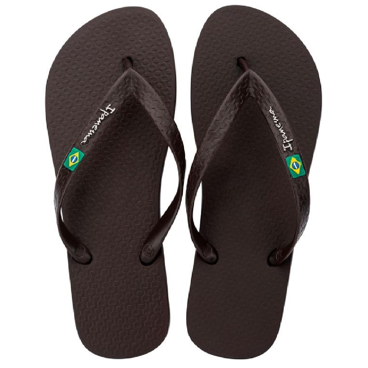 Ipanema Chanclas de baño de hombre clas brasil ii ad Marrón oscuro