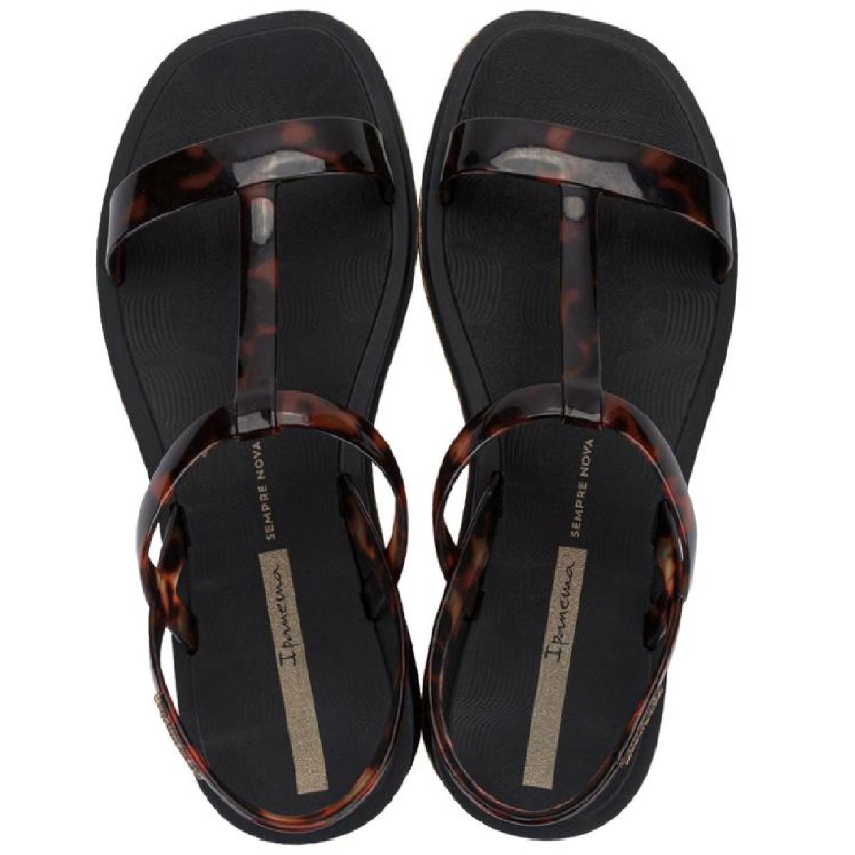Ipanema Chanclas de baño de mujer glow trendy sand ad Negro