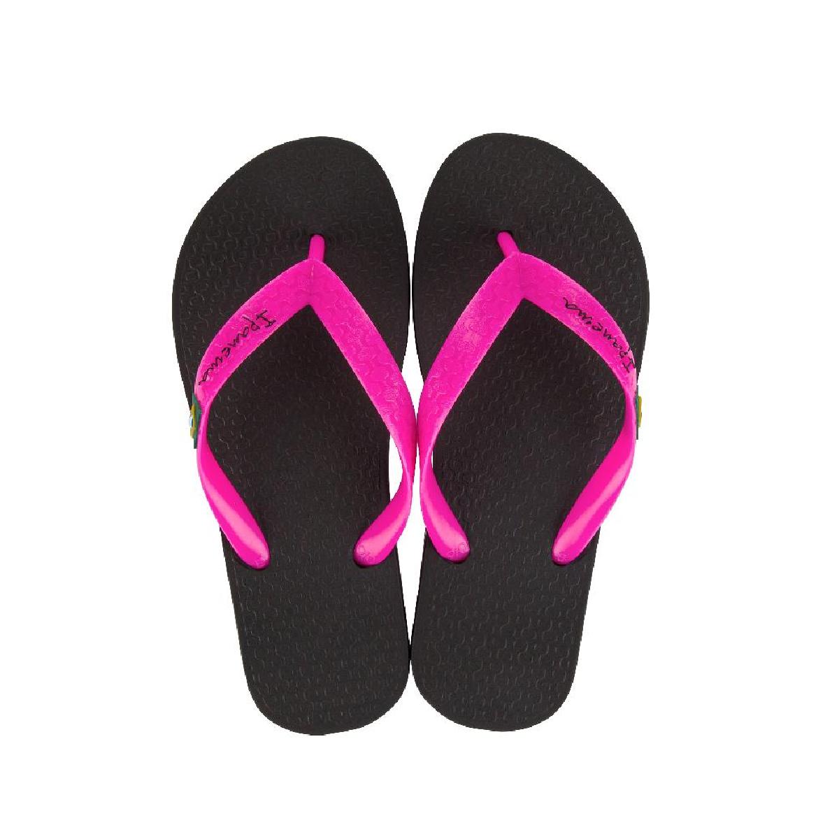 Ipanema Chanclas de baño de niños clas brasil ii kids Negro / Rosa