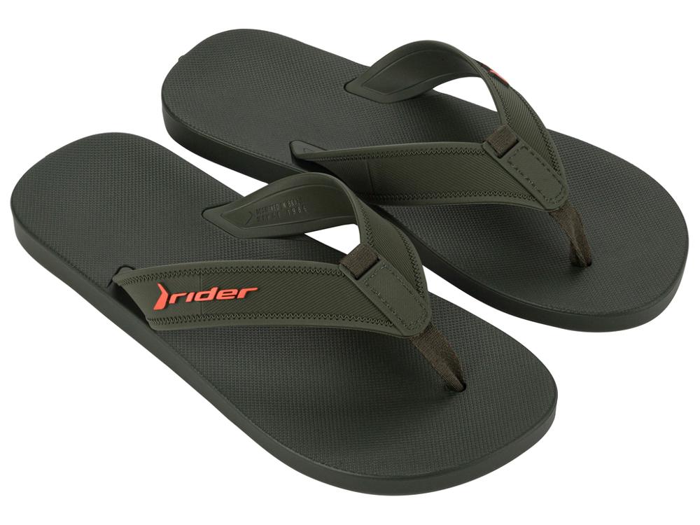 Chanclas de baño de hombre Rider impulse thong ad RIDER - Verde militar Verde militar-2