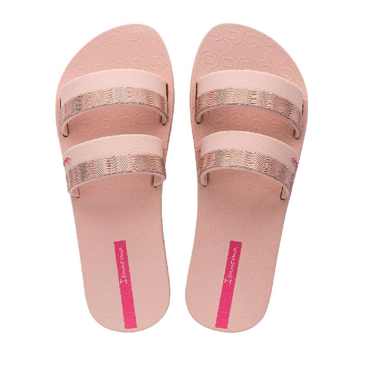 Chanclas de baño de mujer Ipanema mesh slide fem IPANEMA Salmón Salmón-1