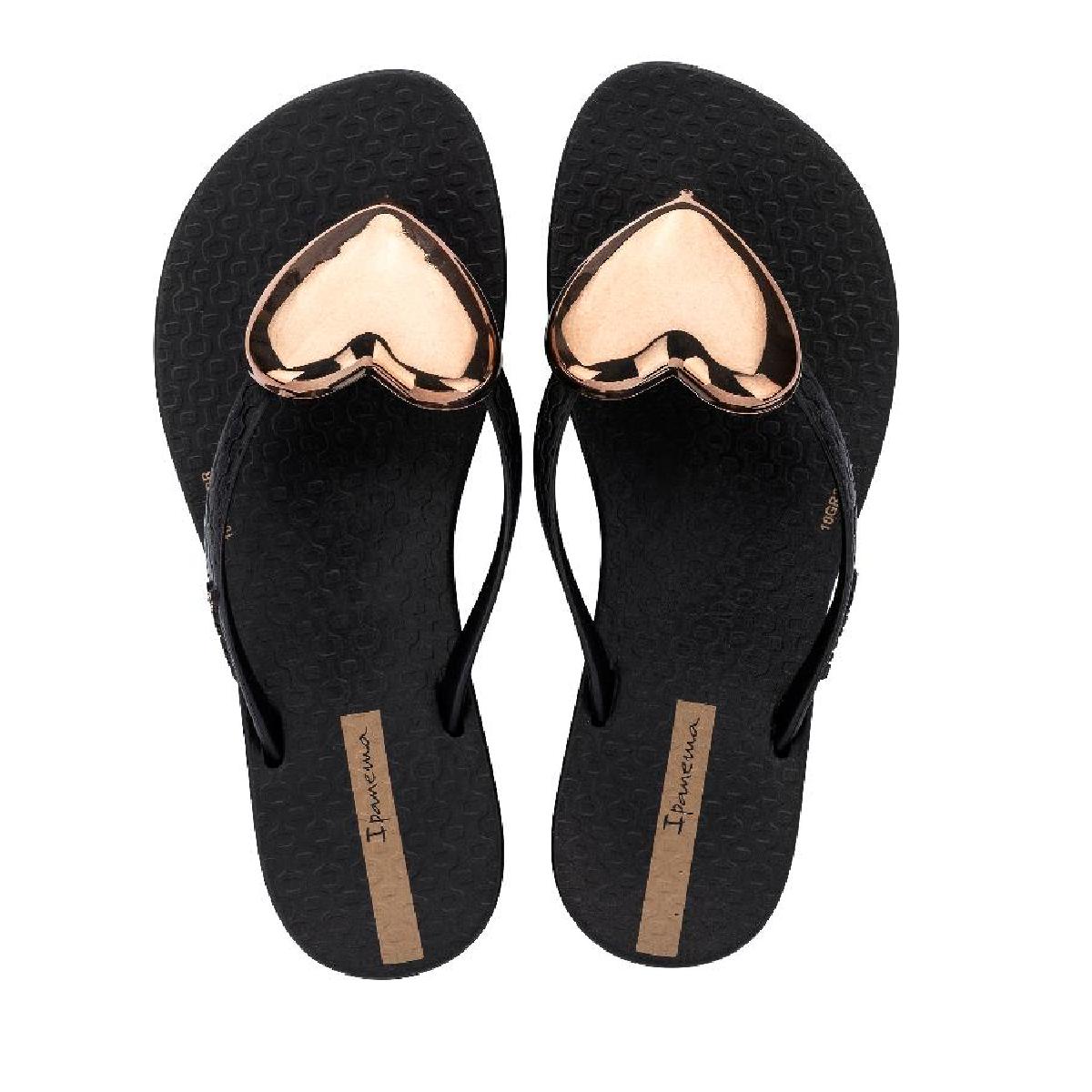 Ipanema Chanclas de baño de niños maxi fashion ii kids Negro