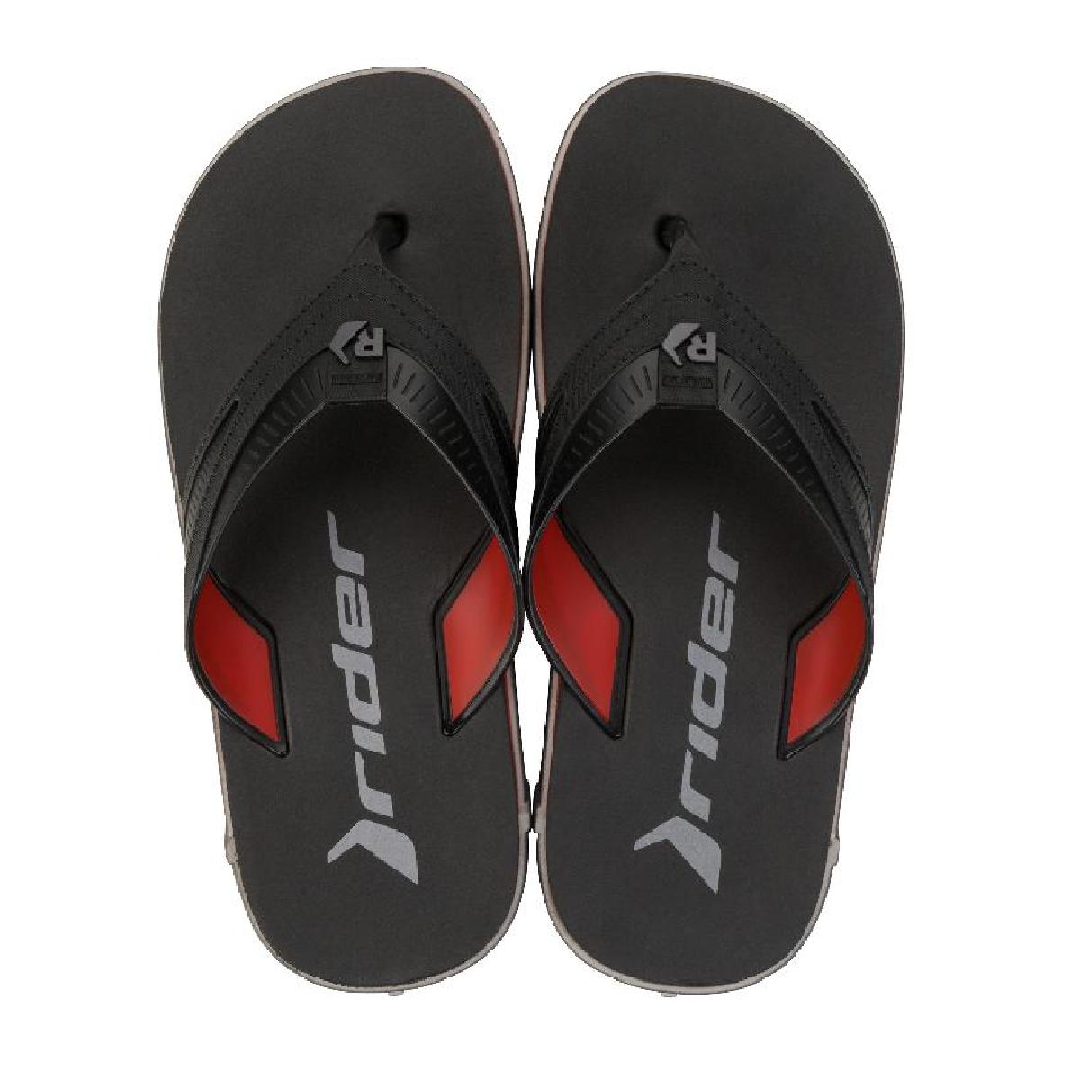 Imagen 0 de Chanclas de baño de hombre Rider rw plus thong ad RIDER Negro / Rojo