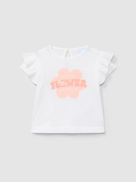 Imagen 0 de Camiseta de bebé niña "pretty flower blooming