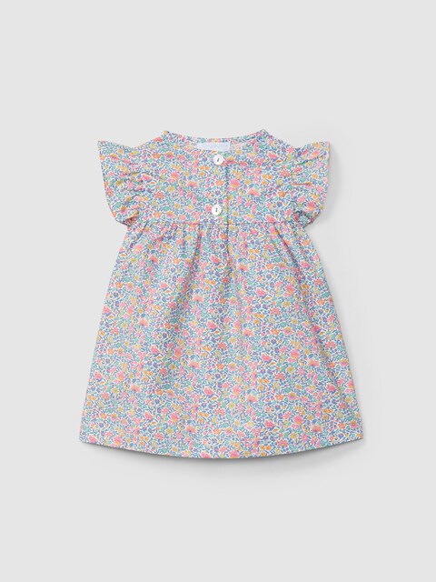 Imagen 0 de Vestido de bebé niña en tejido Liberty floral