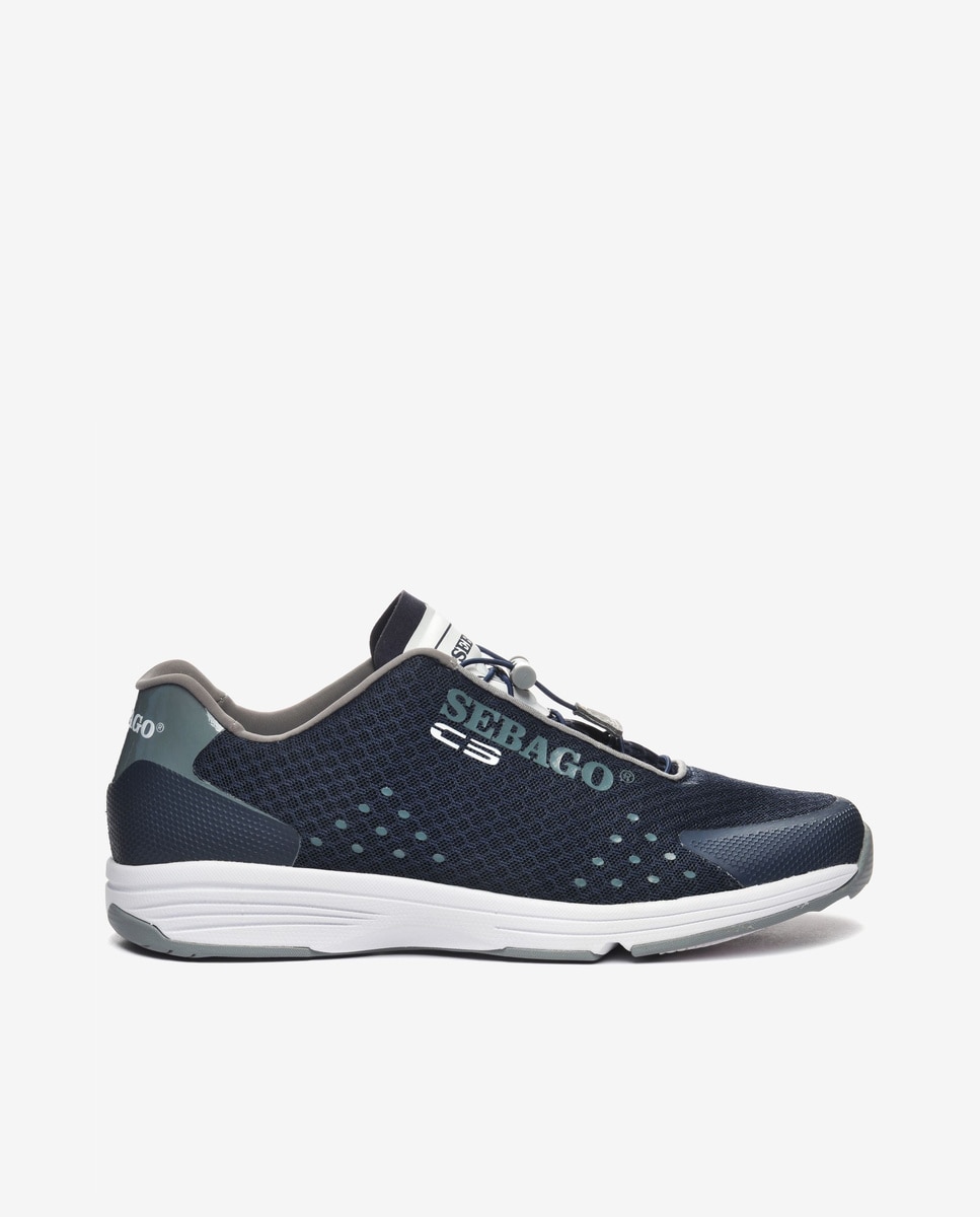 Imagen 0 de Zapatillas de hombre de malla transpirable con cordones Azul