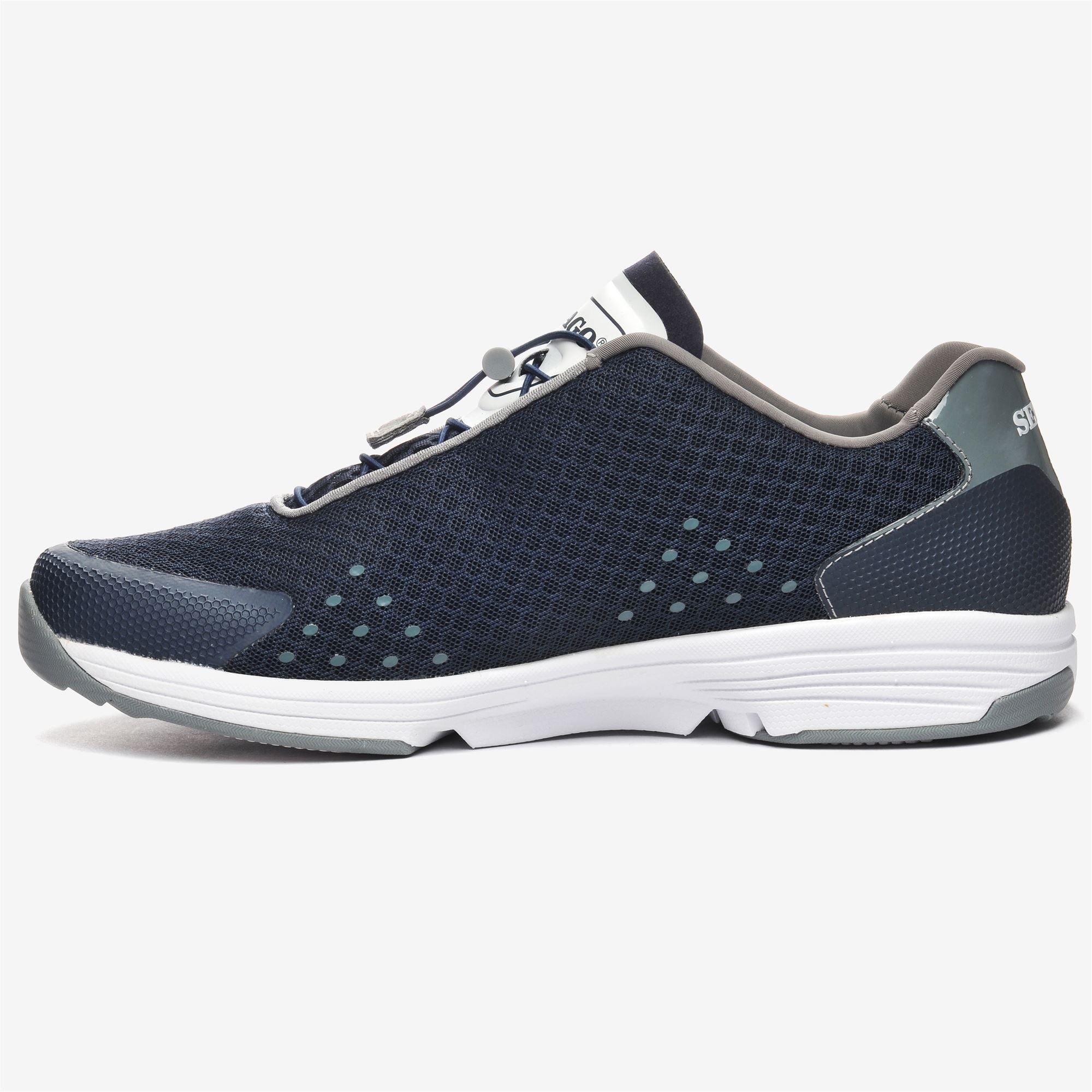 Zapatillas de hombre de malla transpirable con cordones - Sebago - Azul Azul-2