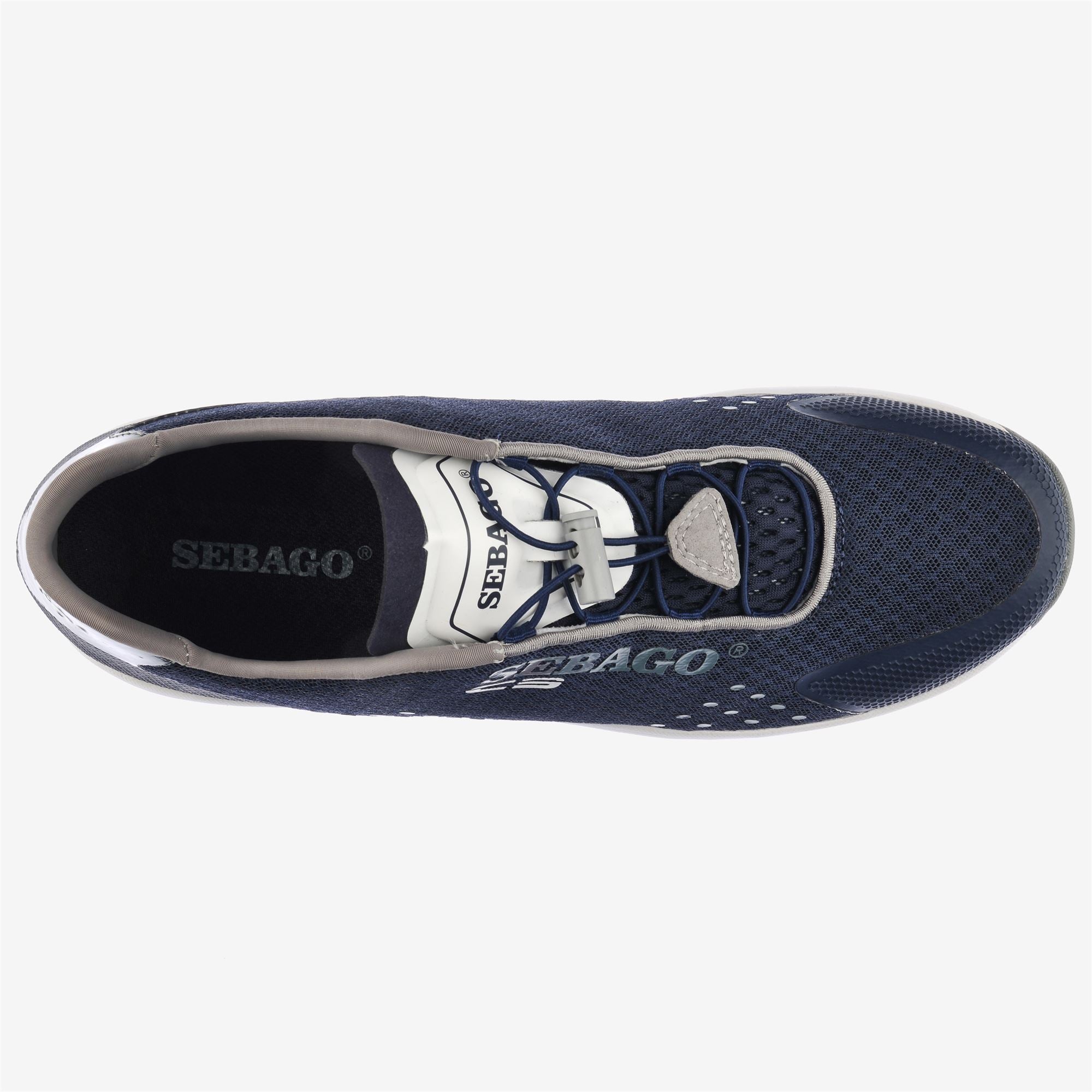 Zapatillas de hombre de malla transpirable con cordones - Sebago - Azul Azul-4