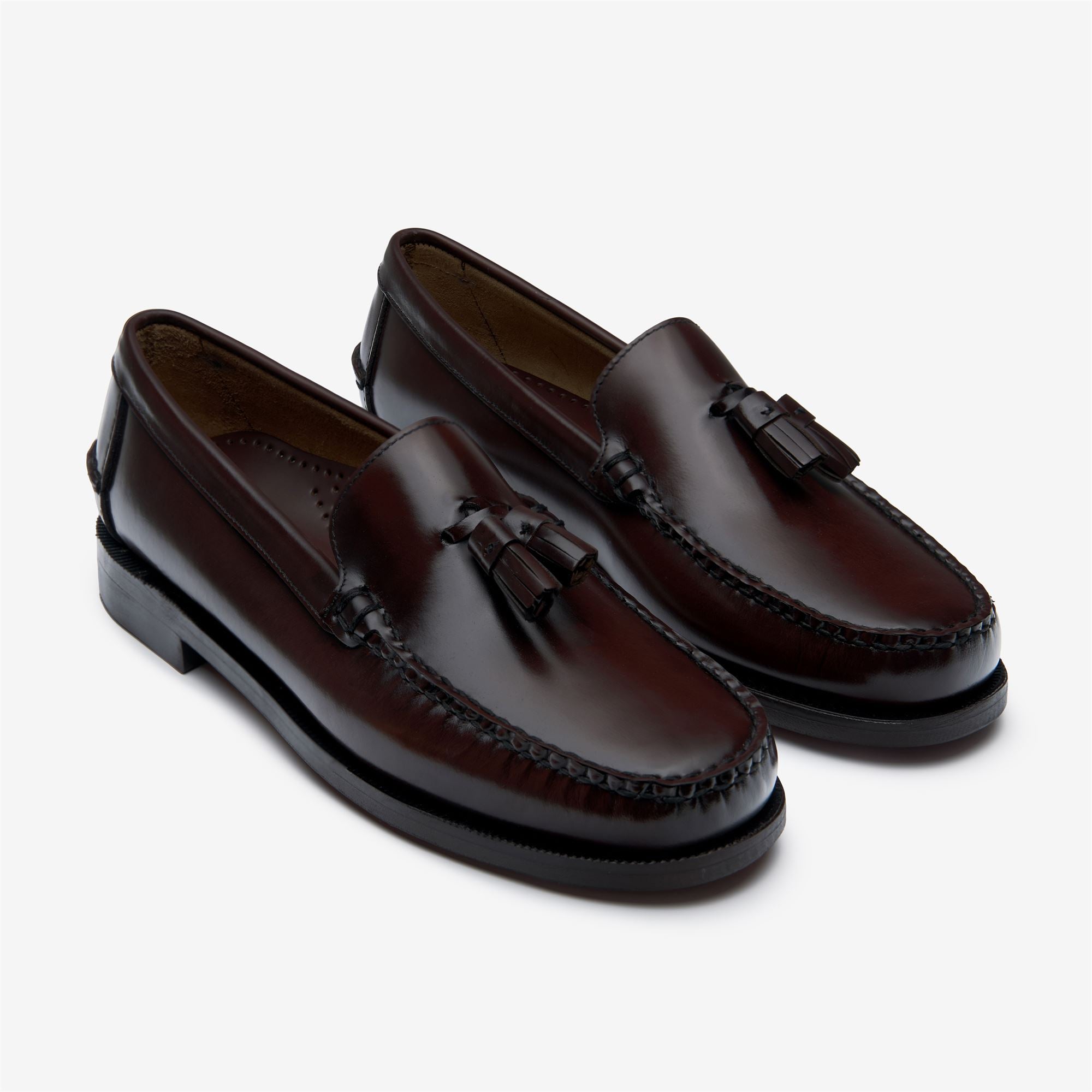 Imagen 3 de Mocasines de hombre de piel ancho especial - Sebago - Burdeos Burdeos