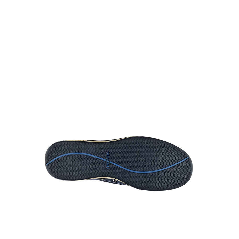 Imagen 3 de Náuticos de hombre de piel color - Sebago - Azul Azul