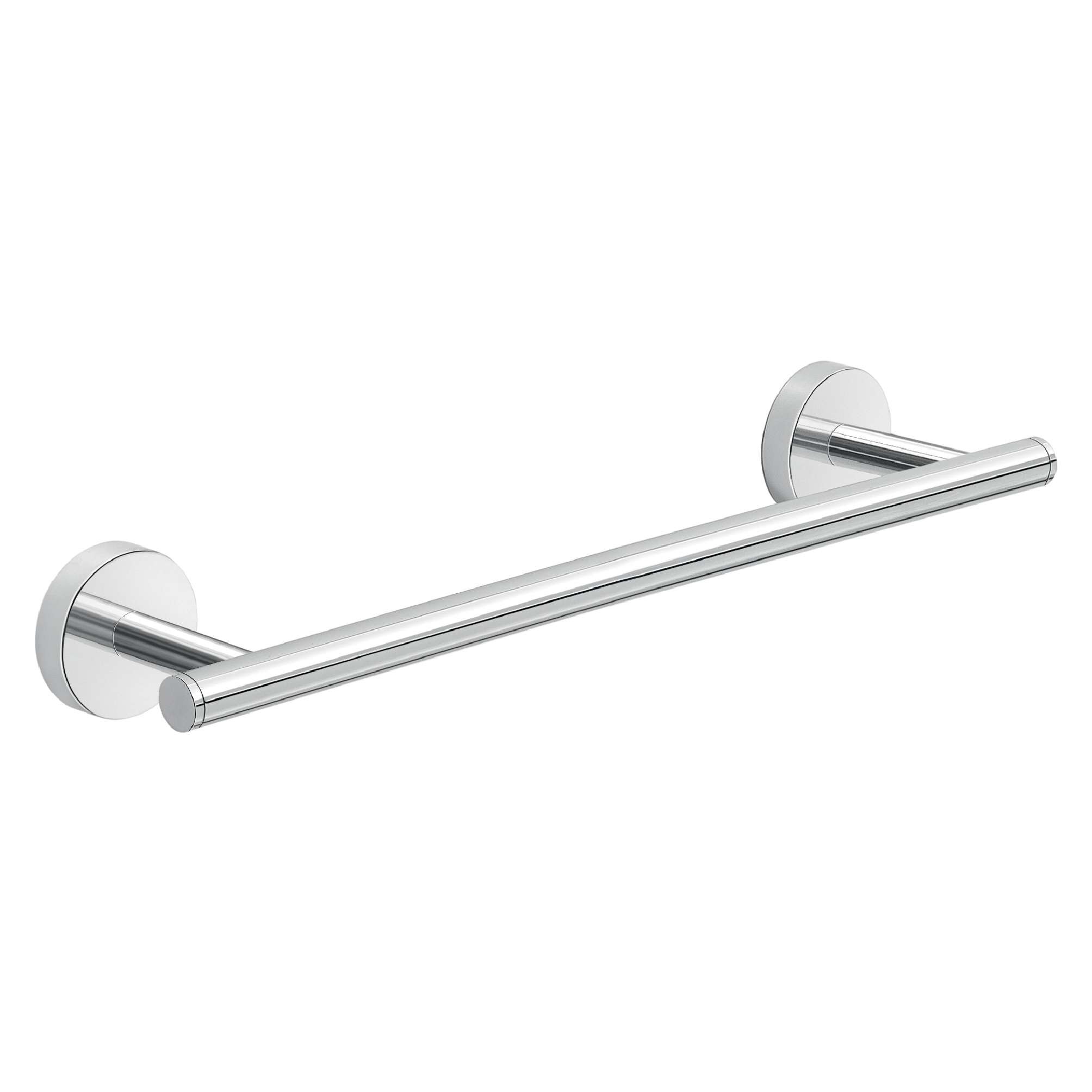 Toallero De Argolla Eros De Gedy - Acero Inoxidable, Diseño Italiano, Para Baño, Disponible En Cromo Brillo Y Negro Mate