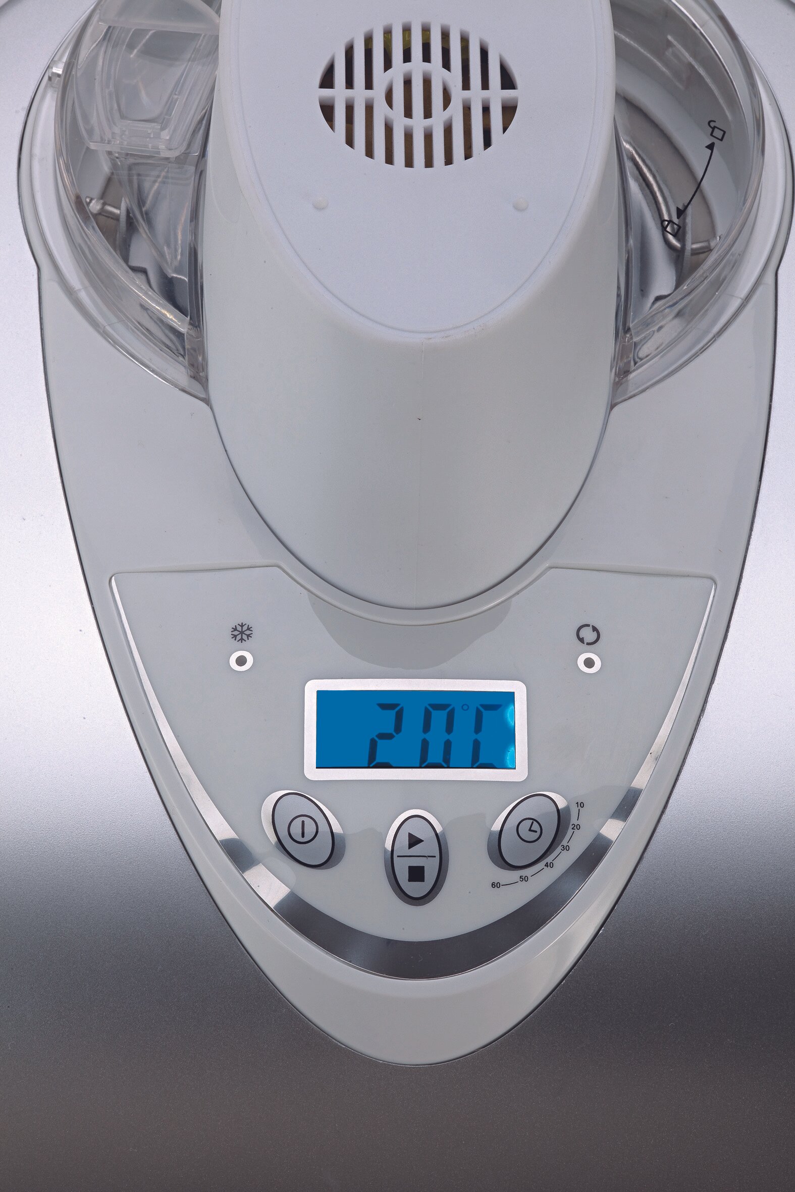 Heladera Ariete gran gelato 693 - Plata Plata-5