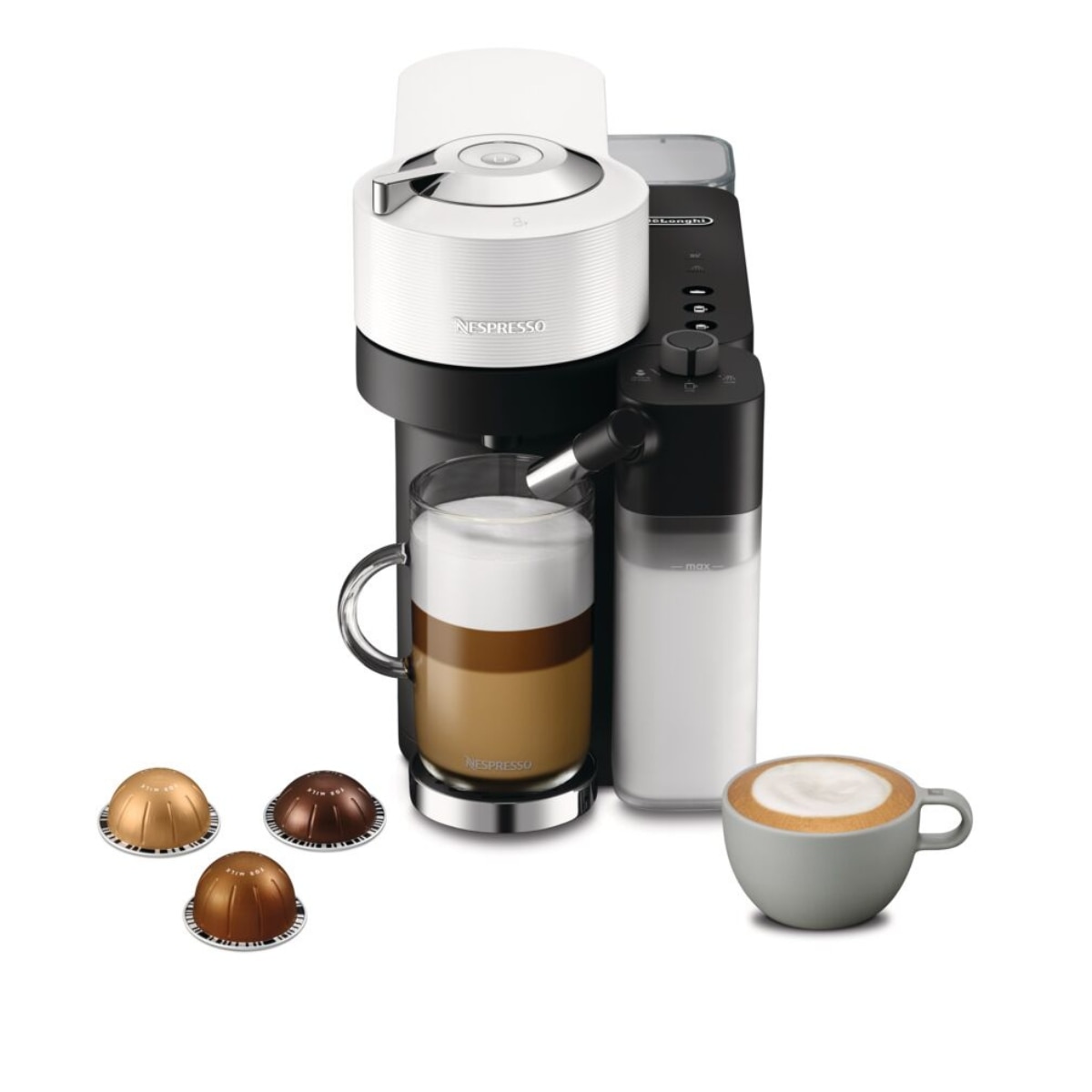 Thumbnail 2 de De'Longhi Lattissima ENV300.W cafetera Nespresso 6 tamaños