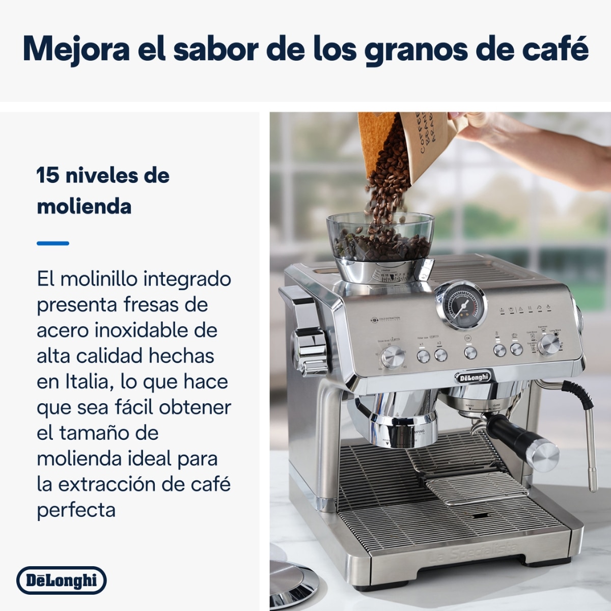 Thumbnail 2 de De'Longhi La Specialista Opera EC9555.M ☕ Cafetera espresso manual