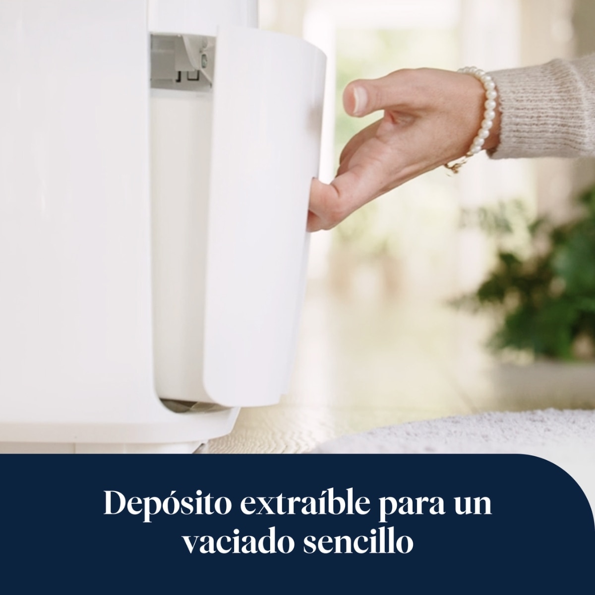 Deshumidificador De'Longhi Tasciugo AriaDry Multi DEX212SF 12 l/24 h - Blanco / Verde Blanco / Verde-6