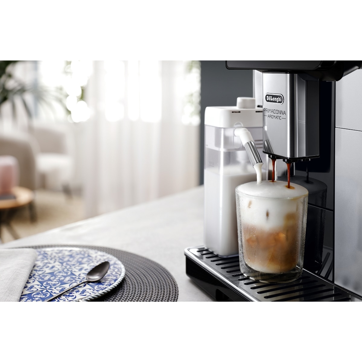 Imagen 3 de Set De'Longhi LatteCrema Cool DLSC032 para bebidas frías con 6 recetas - Blanco Blanco