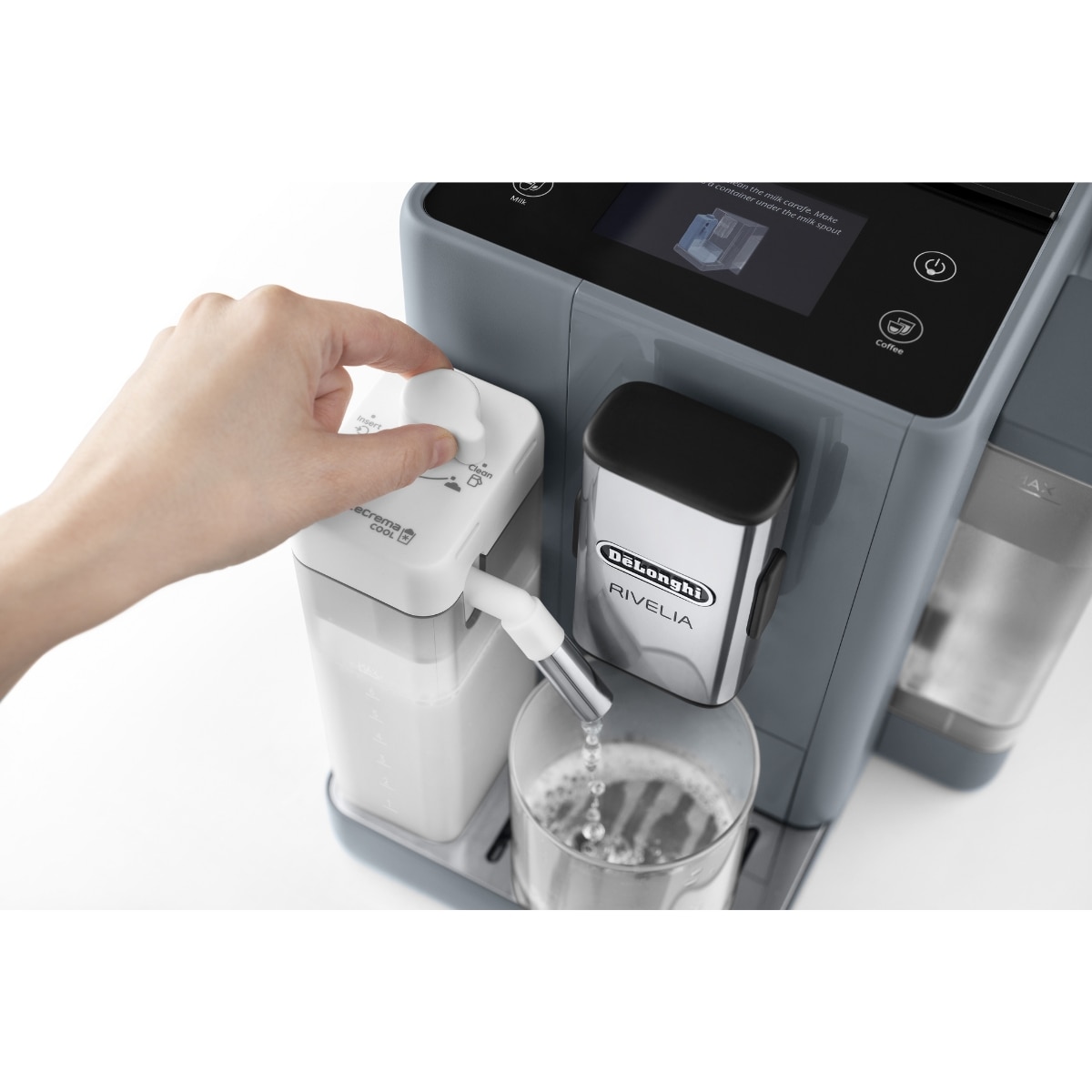 Imagen 4 de Set De'Longhi LatteCrema Cool DLSC032 para bebidas frías con 6 recetas - Blanco Blanco