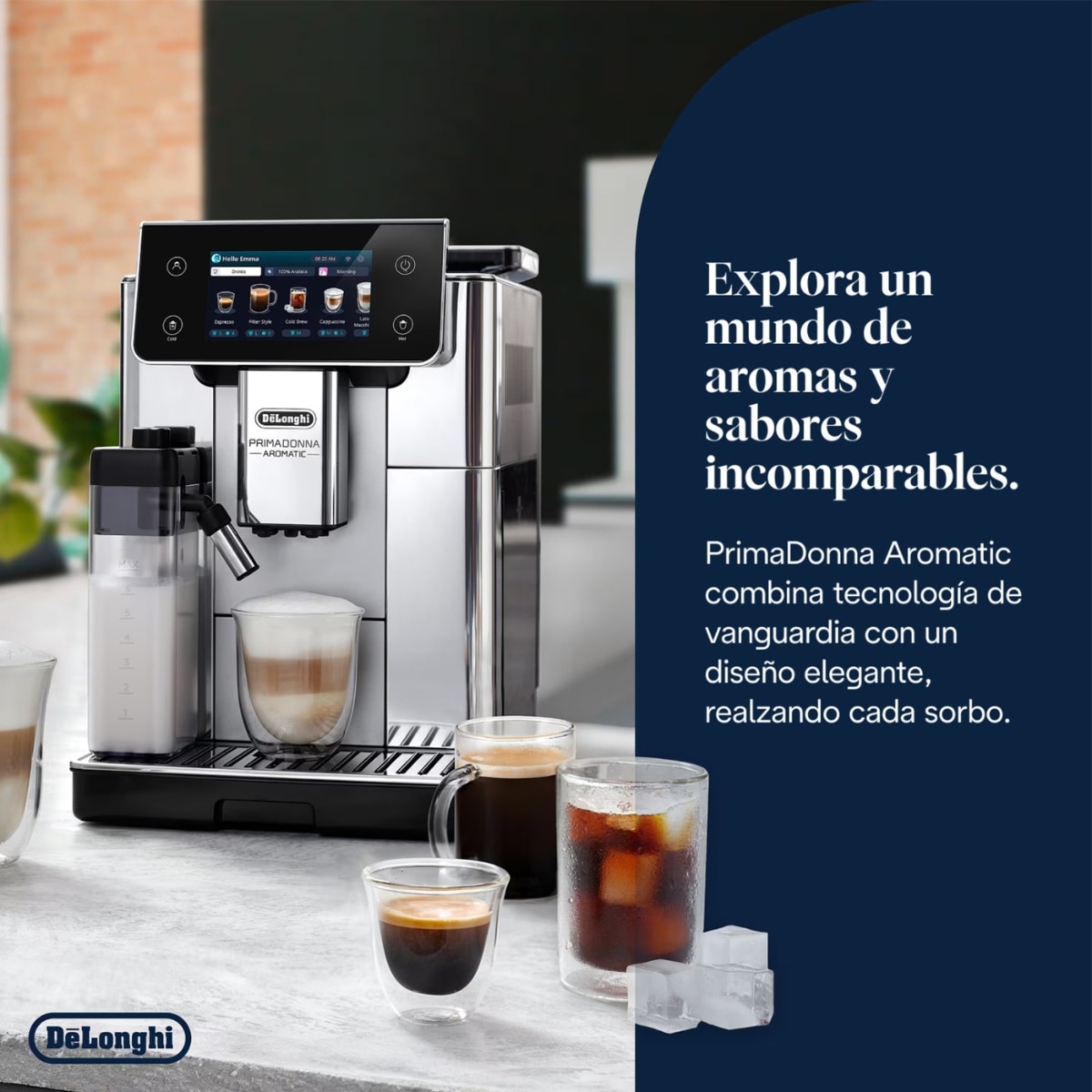 Thumbnail 1 de De'Longhi PrimaDonna Aromatic cafetera automática 5"