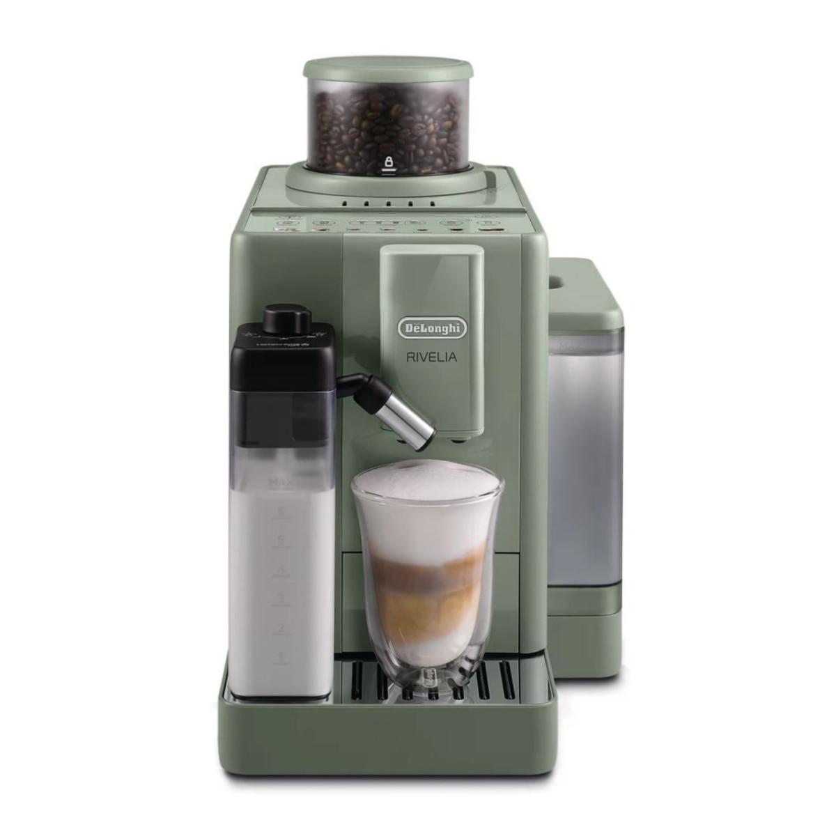 Cafetera Superautomática De`Longhi Rivelia Start EXAM420.55.GR con 2 depósitos de café intercambiables