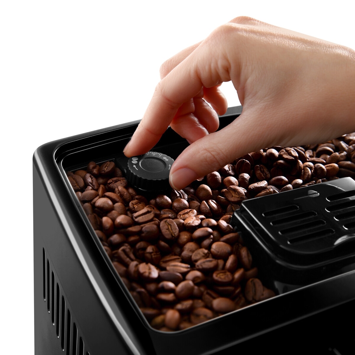 Imagen 4 de Cafetera Superautomática De'Longhi Dinamica ECAM350.15.B con molinillo integrado - Negro Negro