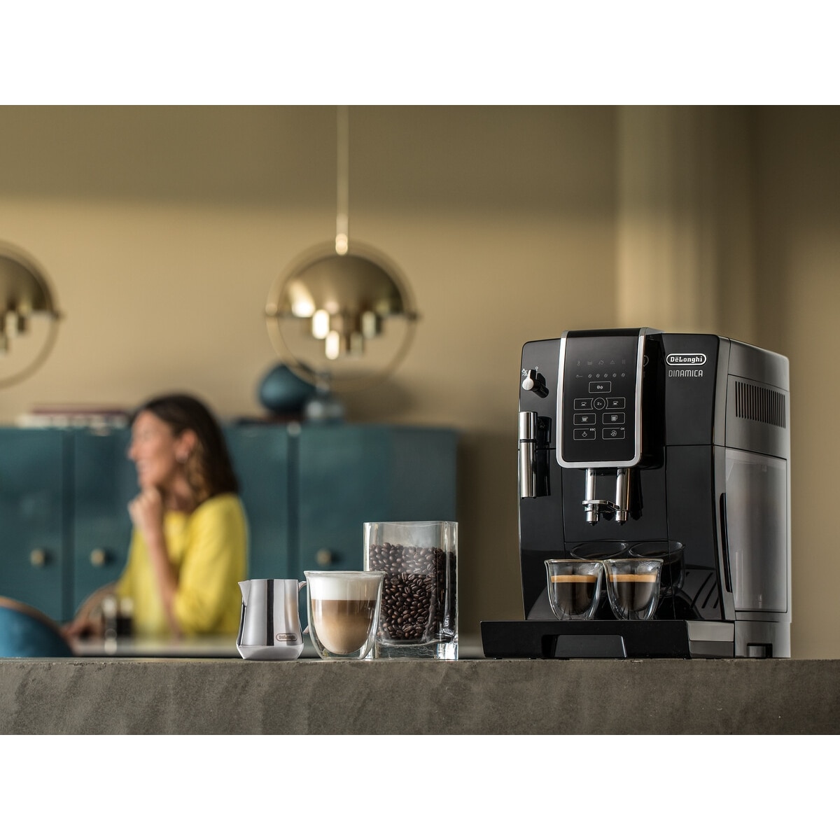 Cafetera Superautomática De'Longhi Dinamica ECAM350.15.B con