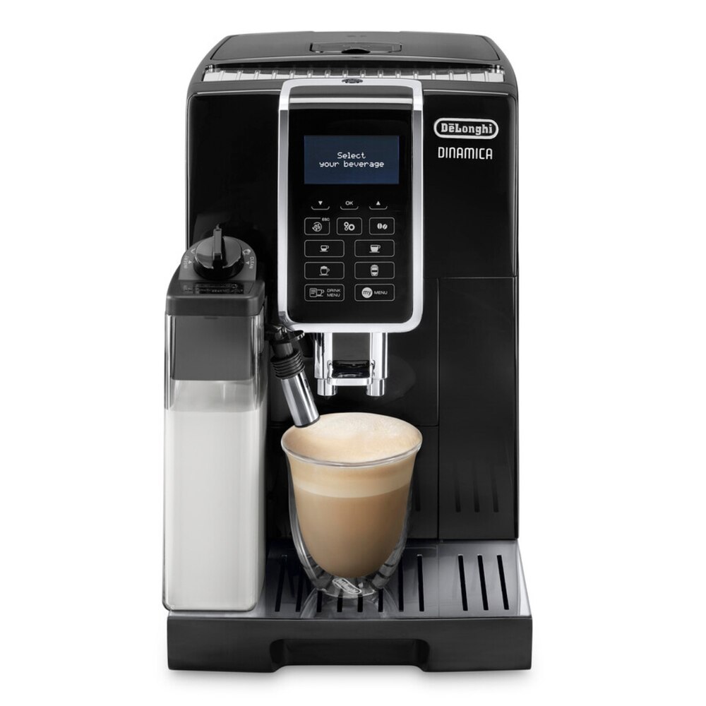 De'Longhi - Cafetera Superautomática Dinámica Top Con Latte Crema System Negro En Oferta De'Longhi - Cafetera Superautomática De´longhi Dinamica Ecam350.55.B Con Molinillo.