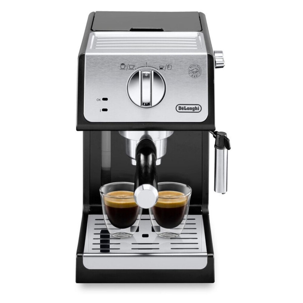 De'Longhi - Cafetera Espresso Manual Ecp33.21 En Oferta De'Longhi - Cafetera Espresso Manual De´longhi Tradicional Ecp33.21.Bk Con Sistema Cappuccino.