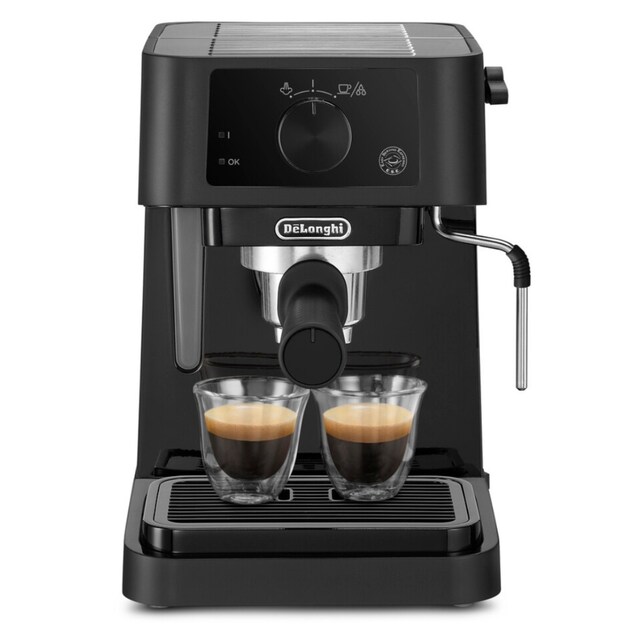 Imagen 0 de Cafetera espresso manual De´Longhi Stilosa EC235.BK con vaporizador de leche