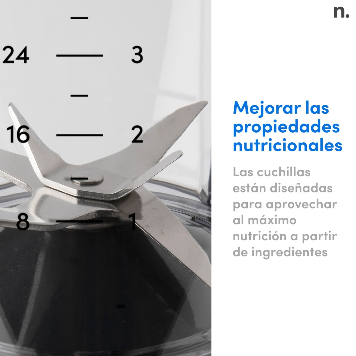 Batidora de vaso Nutribullet Triple Prep System NBF580B 3 en 1 - Negro Negro-7
