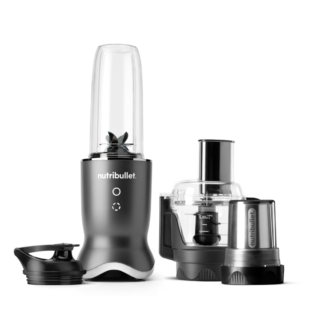 Nutribullet - Batidora de vaso Nutribullet Ultra Plus+ NB1224DG sistema compacto 3 en 1.