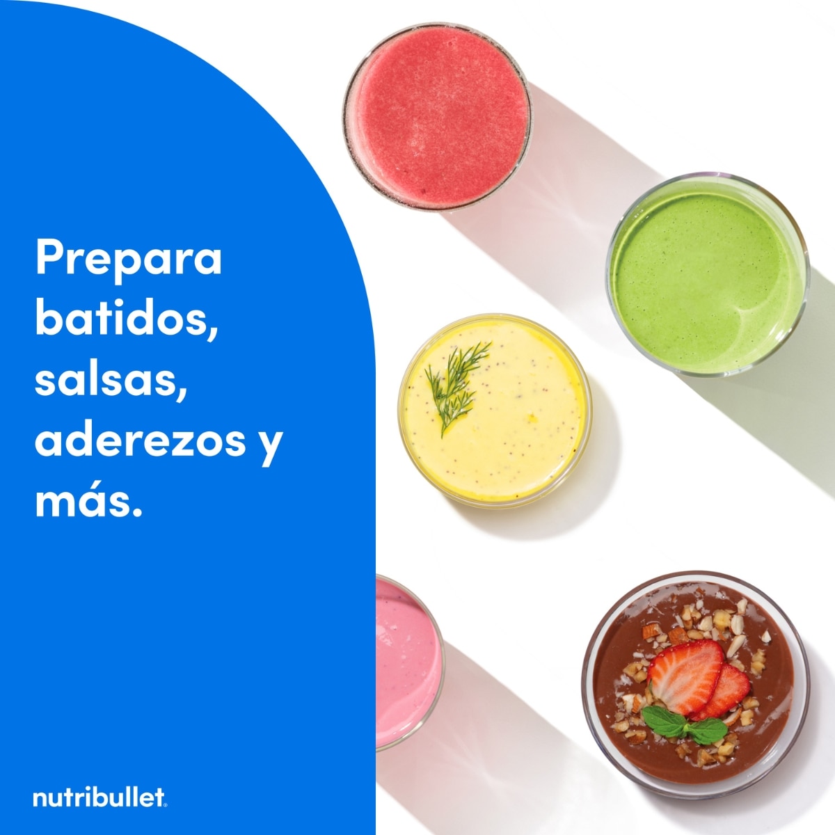 Batidora de vaso Nutribullet Turbo NBT1006MW 1000W con 2 vasos de viaje - Blanco Blanco-7
